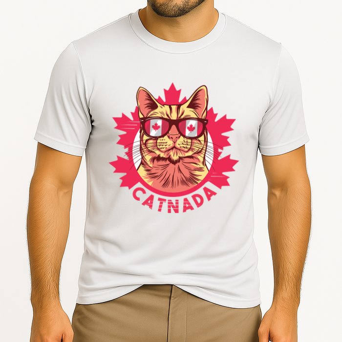 Canadian Cat Cooling Performance Crew T-Shirt