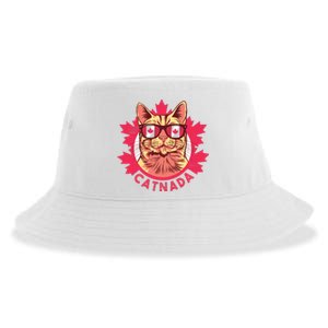 Canadian Cat Sustainable Bucket Hat