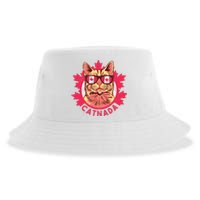 Canadian Cat Sustainable Bucket Hat