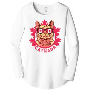 Canadian Cat Women's Perfect Tri Tunic Long Sleeve Shirt