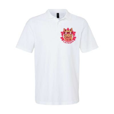 Canadian Cat Softstyle Adult Sport Polo