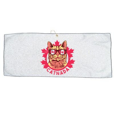 Canadian Cat Large Microfiber Waffle Golf Towel