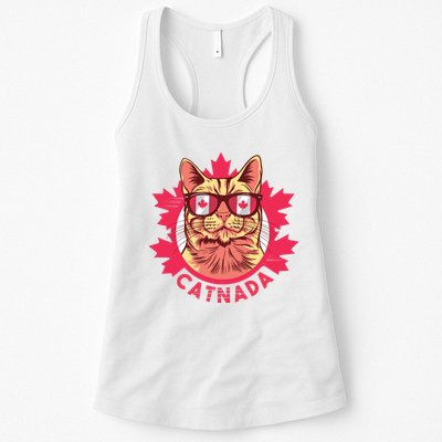 Canadian Cat Womens Tank Top
