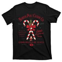 Candy Cane Company Elf Christmas Old Fashioned North Pole T-Shirt