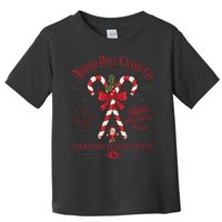 Candy Cane Company Elf Christmas Old Fashioned North Pole Toddler T-Shirt