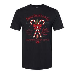 Candy Cane Company Elf Christmas Old Fashioned North Pole Softstyle CVC T-Shirt