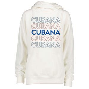 Cubana Classic Womens Funnel Neck Pullover Hood