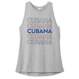 Cubana Classic Ladies PosiCharge Tri-Blend Wicking Tank