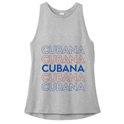 Cubana Classic Ladies PosiCharge Tri-Blend Wicking Tank