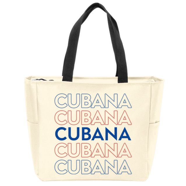 Cubana Classic Zip Tote Bag