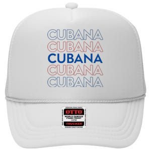 Cubana Classic High Crown Mesh Back Trucker Hat