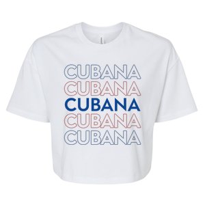 Cubana Classic Bella+Canvas Jersey Crop Tee