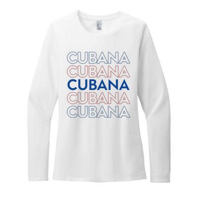 Cubana Classic Womens CVC Long Sleeve Shirt