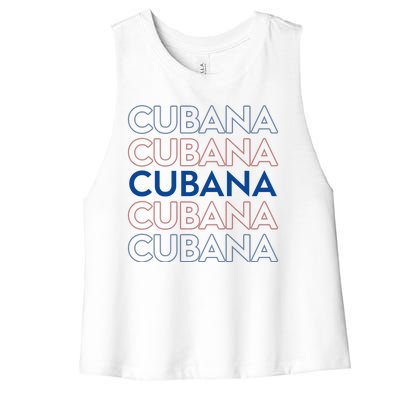 Cubana Classic Women's Racerback Cropped Tank