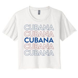 Cubana Classic Women's Crop Top Tee