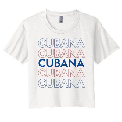 Cubana Classic Women's Crop Top Tee