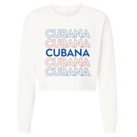Cubana Classic Cropped Pullover Crew