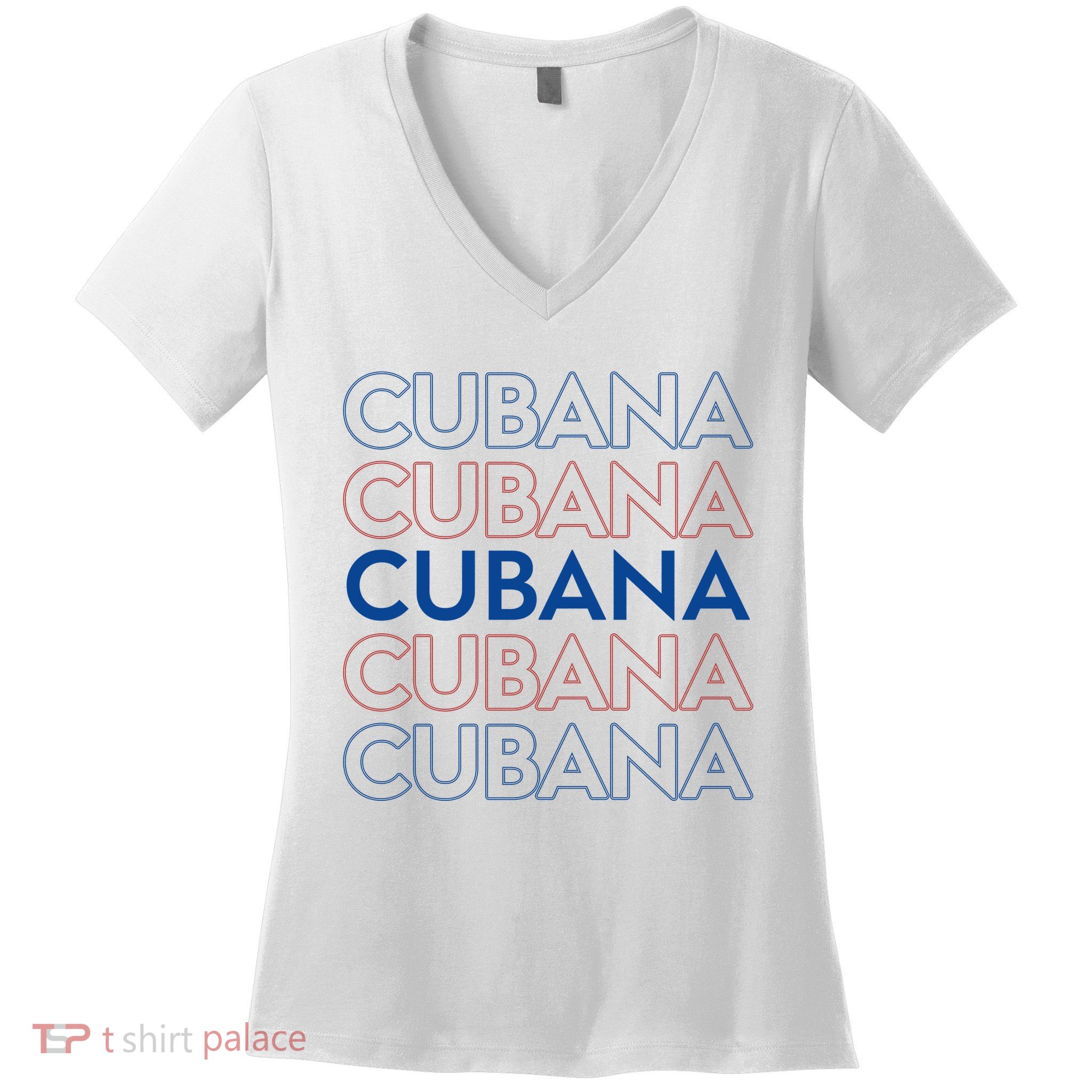 Cubana Classic Women's V-Neck T-Shirt