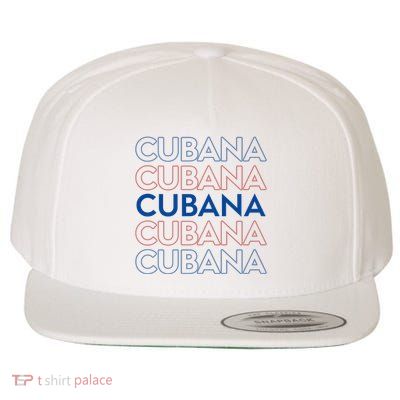 Cubana Classic Wool Snapback Cap