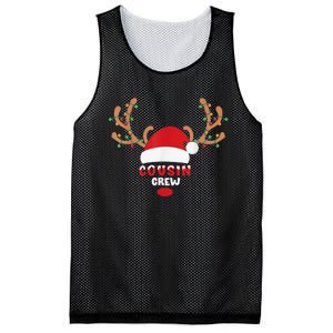 Cousin Crew Christmas Reindeer Santa Hat Matching Pajama Mesh Reversible Basketball Jersey Tank