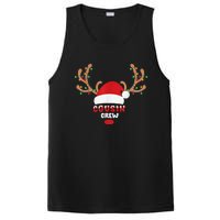 Cousin Crew Christmas Reindeer Santa Hat Matching Pajama PosiCharge Competitor Tank