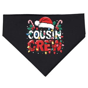 Cousin Crew Christmas Cousins Christmas Crew Gift USA-Made Doggie Bandana