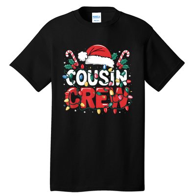 Cousin Crew Christmas Cousins Christmas Crew Gift Tall T-Shirt