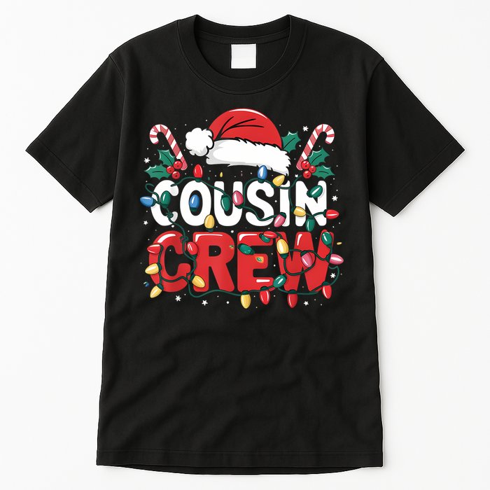 Cousin Crew Christmas Cousins Christmas Crew Gift Tall T-Shirt