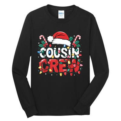 Cousin Crew Christmas Cousins Christmas Crew Gift Tall Long Sleeve T-Shirt