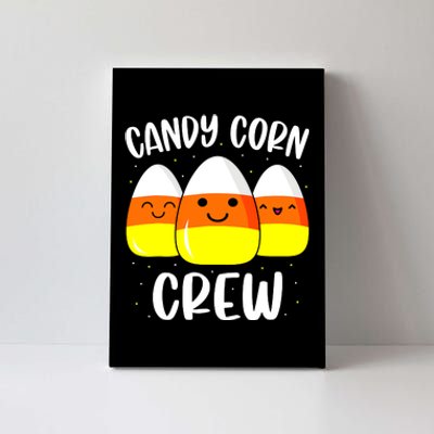 Candy Corn Crew Halloween Costume Friends Canvas