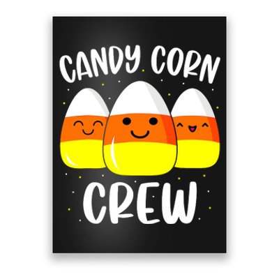 Candy Corn Crew Halloween Costume Friends Poster