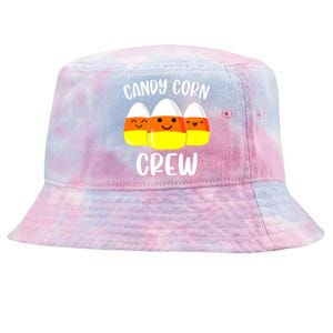 Candy Corn Crew Halloween Costume Friends Tie-Dyed Bucket Hat