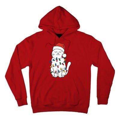 Cute Cat Christmascat Lover Gift For Christmas Tall Hoodie