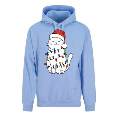 Cute Cat Christmascat Lover Gift For Christmas Unisex Surf Hoodie