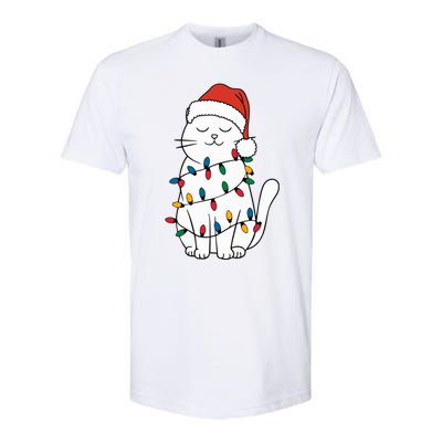 Cute Cat Christmascat Lover Gift For Christmas Softstyle CVC T-Shirt