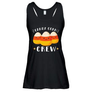 Candy Corn Crew Halloween Costume Friends Ladies Essential Flowy Tank