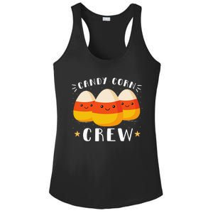 Candy Corn Crew Halloween Costume Friends Ladies PosiCharge Competitor Racerback Tank