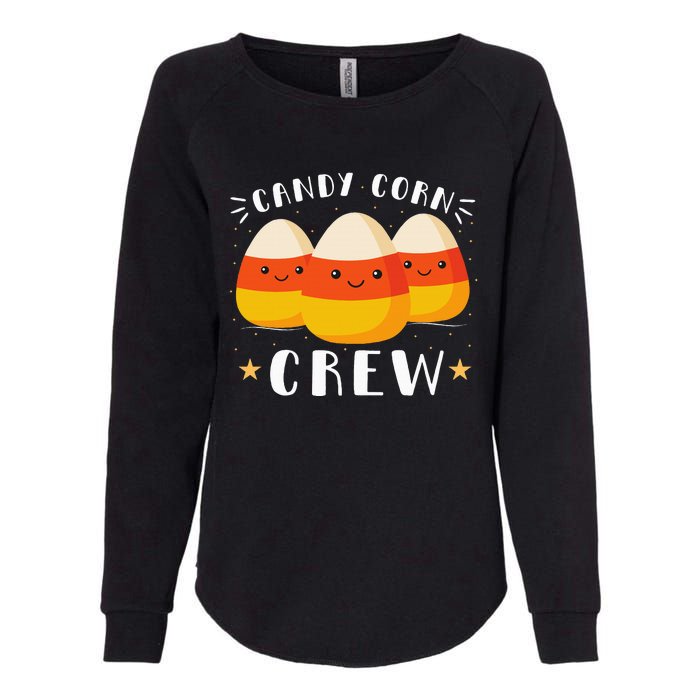 Candy Corn Crew Halloween Costume Friends Womens California Wash Sweatshirt