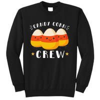 Candy Corn Crew Halloween Costume Friends Tall Sweatshirt