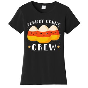 Candy Corn Crew Halloween Costume Friends Women's T-Shirt