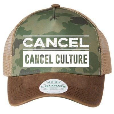 Cancel Cancel Culture Legacy Tie Dye Trucker Hat