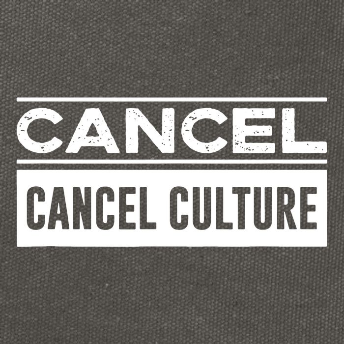 Cancel Cancel Culture Cotton Canvas Backpack