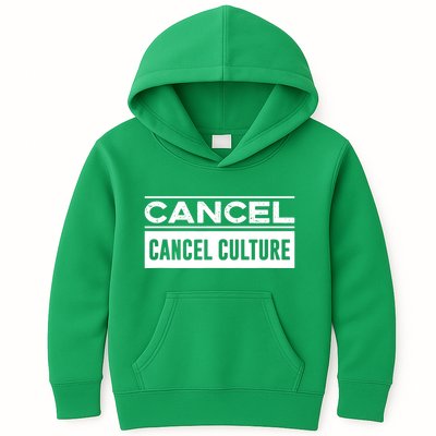 Cancel Cancel Culture Kids Hoodie