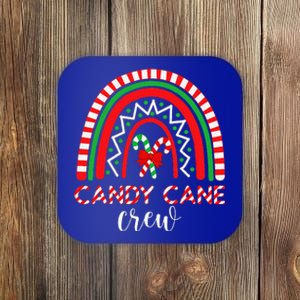 Candy Cane Crew Rainbow Candy Christmas Coaster