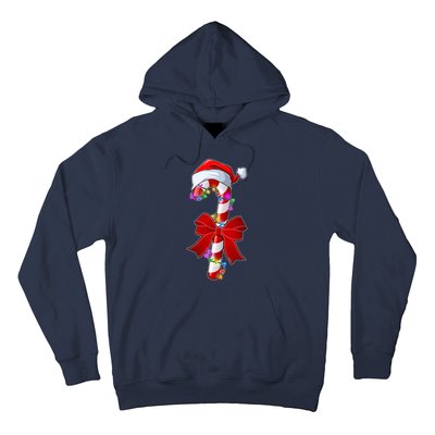 Cute Christmas Candy Cane Hoodie