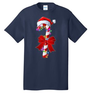 Cute Christmas Candy Cane Tall T-Shirt