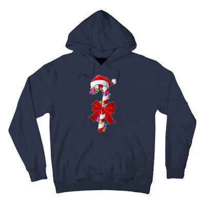 Cute Christmas Candy Cane Tall Hoodie