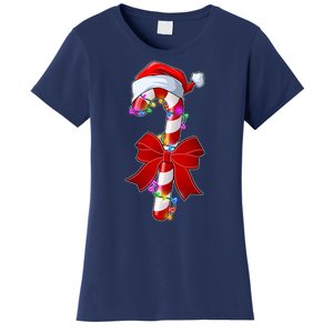 Cute Christmas Candy Cane Women's T-Shirt