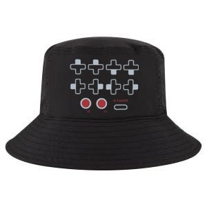 Cheat Code Contra Password Retro Game Gamer Gaming Cool Comfort Performance Bucket Hat