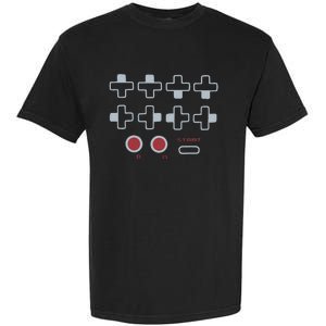 Cheat Code Contra Password Retro Game Gamer Gaming Garment-Dyed Heavyweight T-Shirt